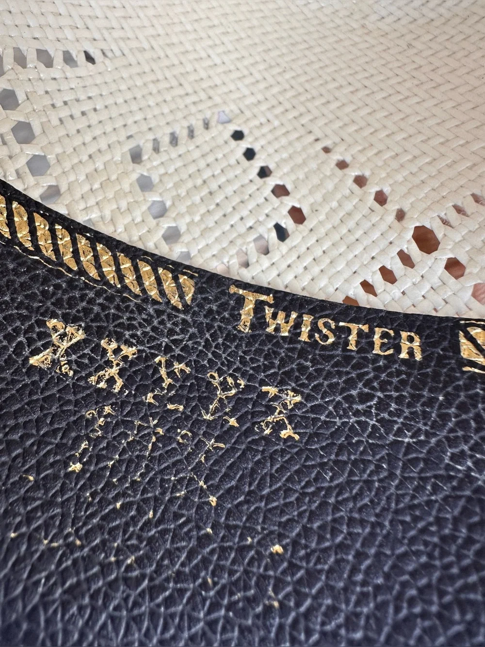 7 1/4 Twister 5x Western Straw Cowboy Hat